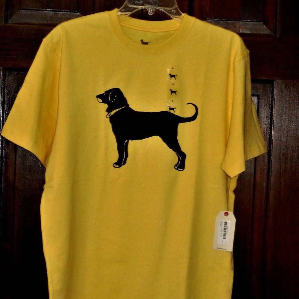 The Black Dog Classic Short Sleeve Crew Neck Tee Shirt
